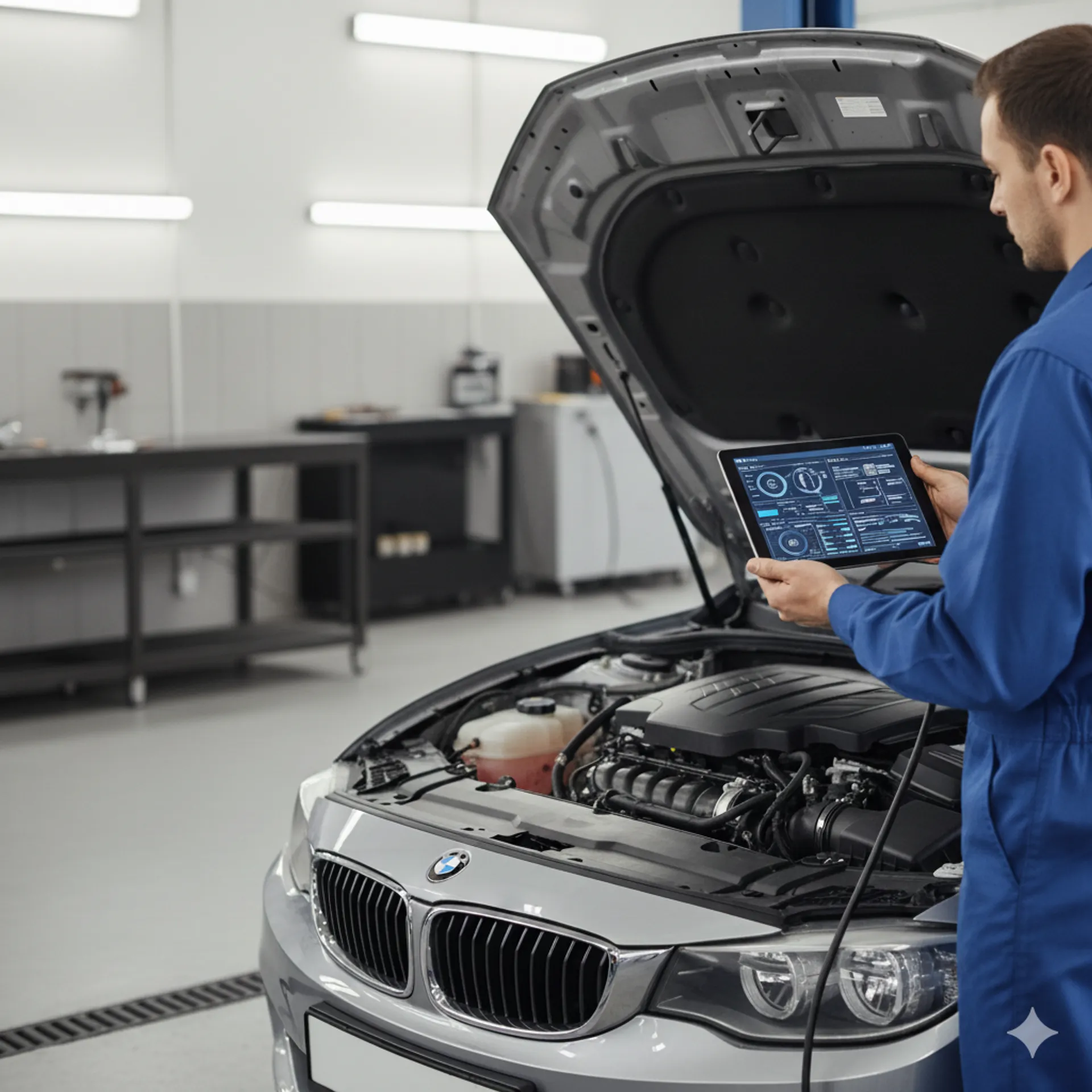 Engine diagnostics service
